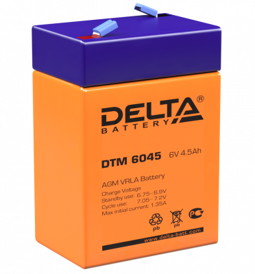 Delta DTM 6045 Аккумулятор